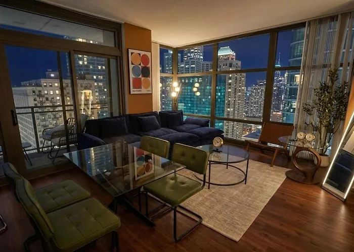 Apartamento Modern 2br Skyline - 5 Min To Grant Park *