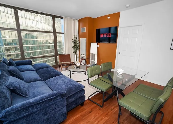 Modern 2br Skyline - 5 Min To Grant Park Chicago